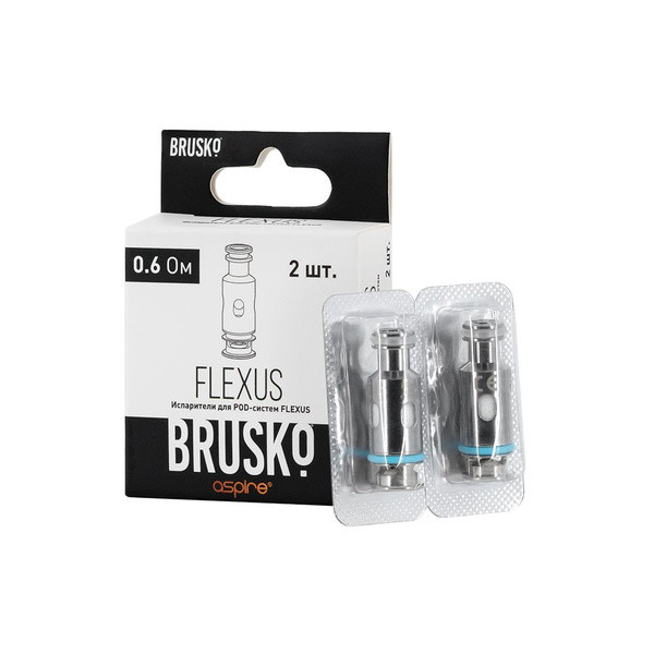 Испарители BRUSKO FLEXUS 0.6 (2 шт/упаковка)
