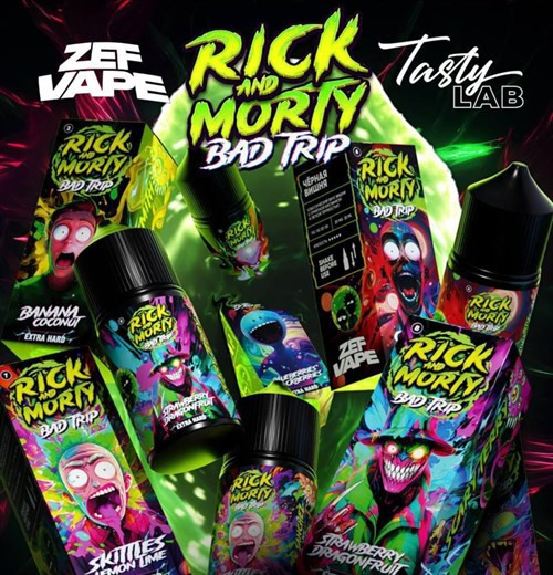 Жидкость Rick and Morty Bad Trip 30 мл 20 мг hard