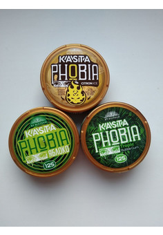 Снюс KASTA PHOBIA [125MG] NEW, изображение 1