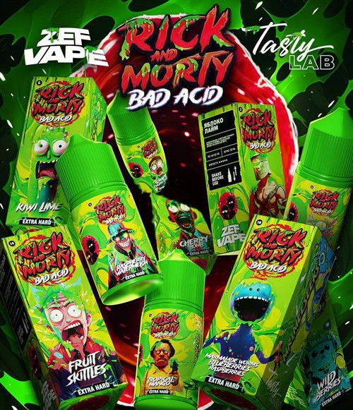 Rick and Morty Bad Acid 30 мл 20 мг hard