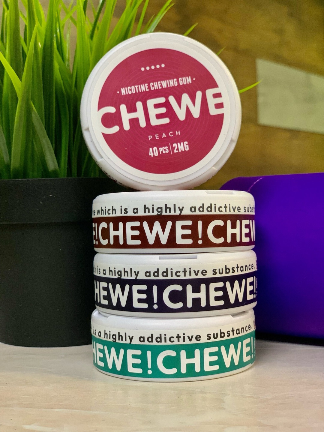 Никотиновые жвачки CHEWE [2MG 40 portions]