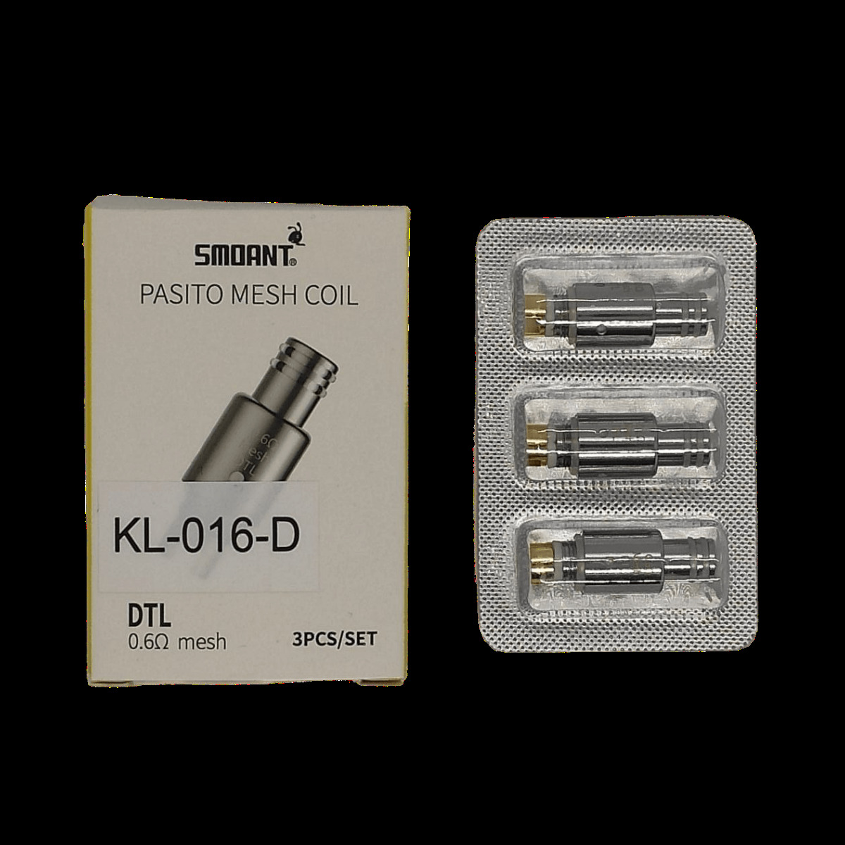 Испаритель SMOANT PASITO MESH 0.6 COIL (3шт в упаковке)