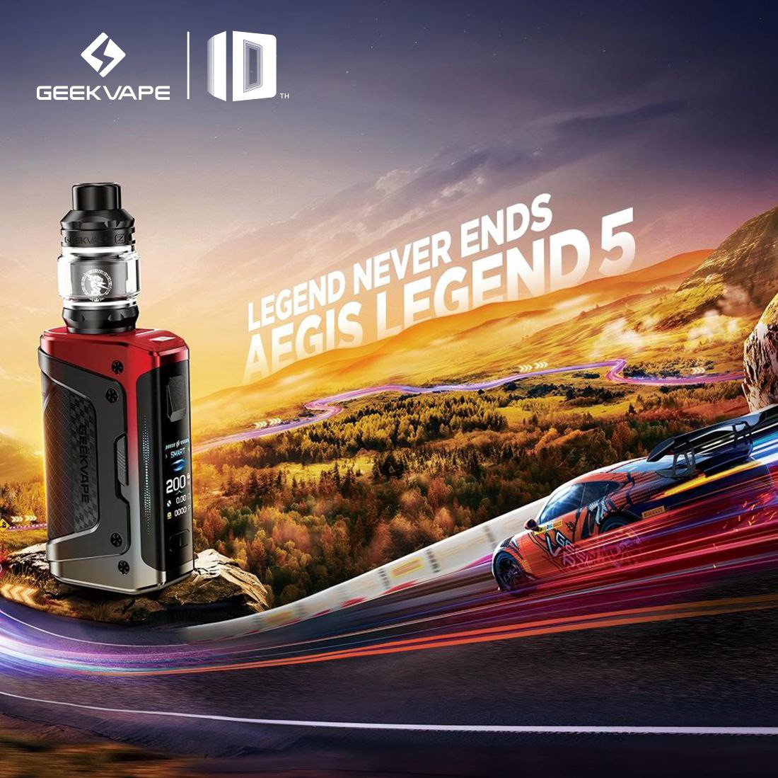 Geekvape Aegis Legend 5 Vape Mod Kit 200 Вт